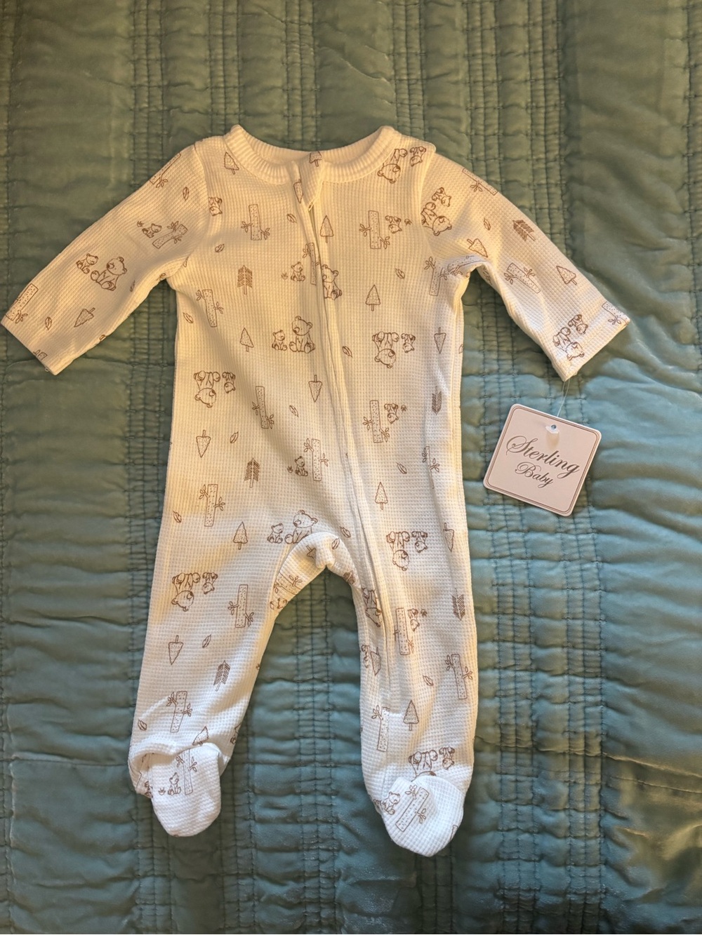 Sterling Baby Newborn 3 piece gender neutral onesies